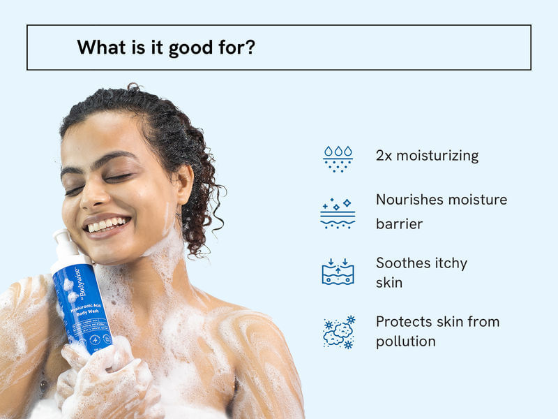 Buy Hyaluronic Acid Body Wash For Women by Doctors Be Bodywise